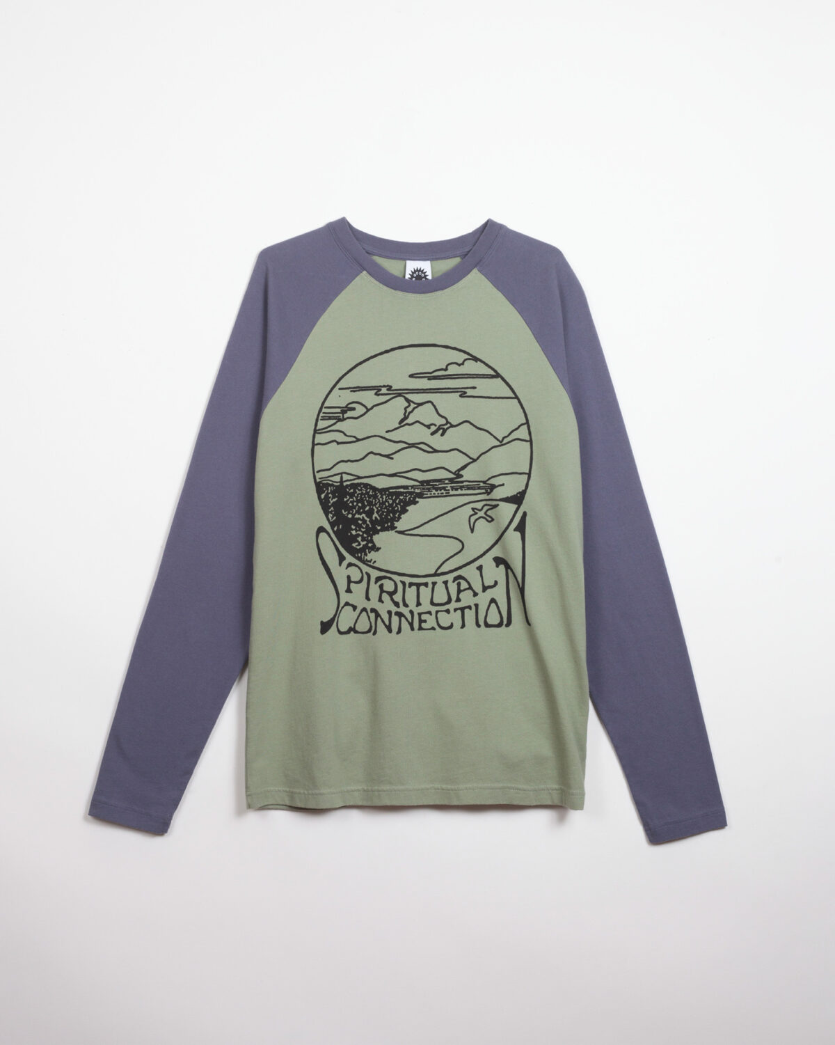 good-morning-tapes-Spiritual-Connection-Raglan-LS-Tee-Front