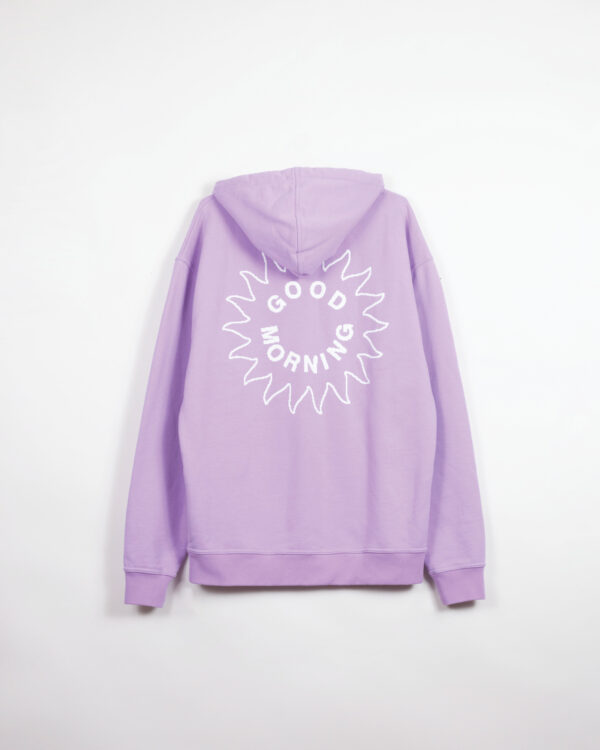good-morning-tapes-Sun-Logo-Pullover-Fleece-Hood-Back---Lavender