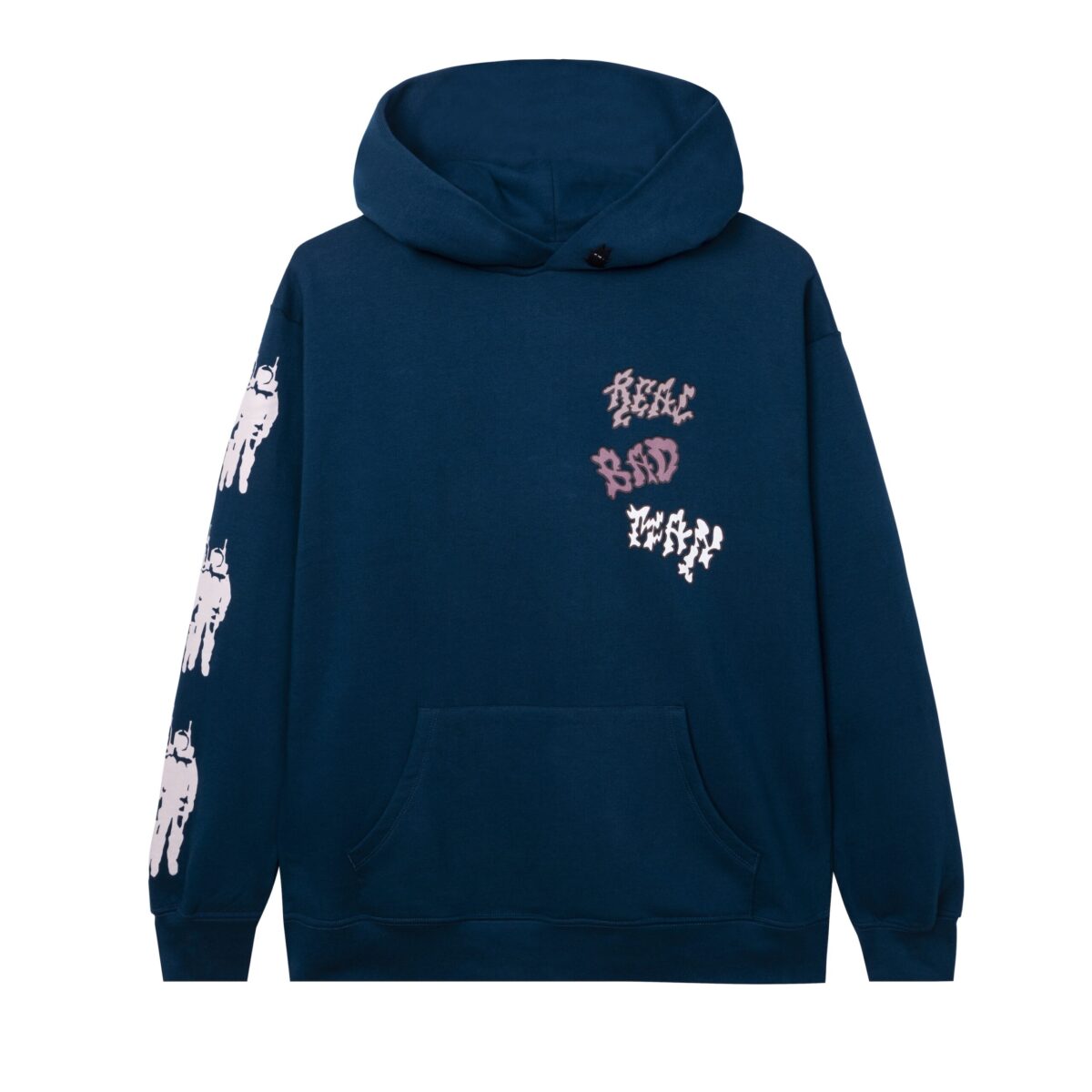 Real Bad Man Wild Record Hoodie Lagoon