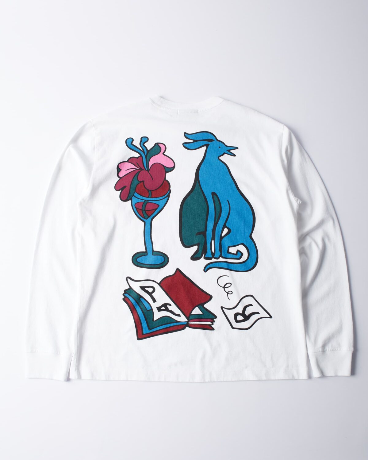 by-parra-camiseta-wine-and-books