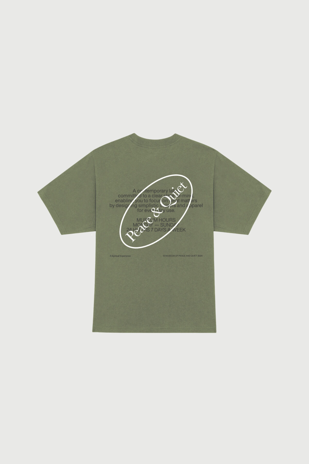 CAMISETA MUSEUM OF PEACE MANGA CORTA
