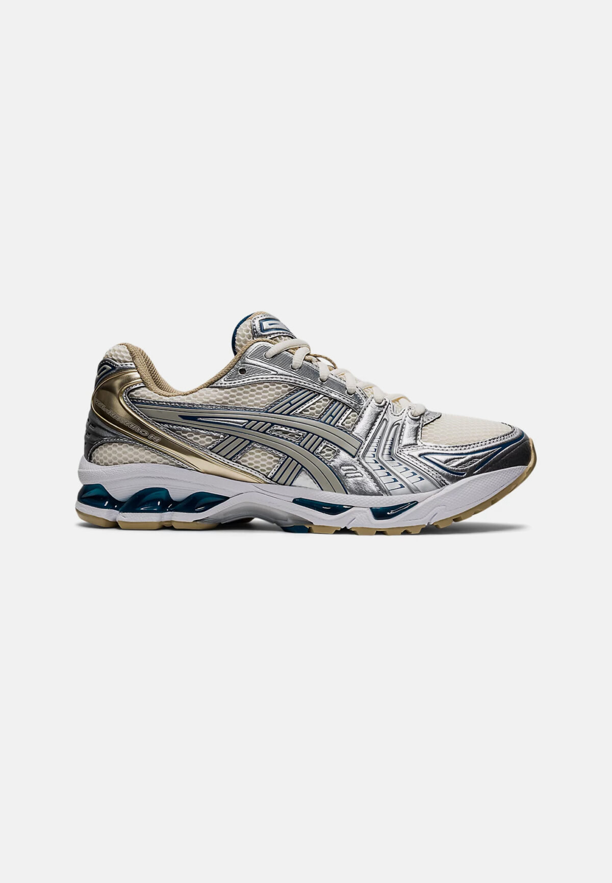 ZAPATILLAS ASICS GEL KAYANO 14 CREAM PURE SILVER