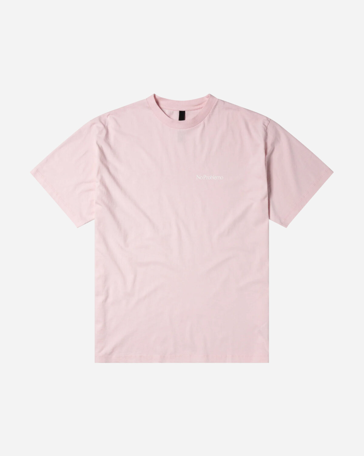 CAMISETA NO PROBLEMO ROSA LOGO PECHO MADRID REBAJAS