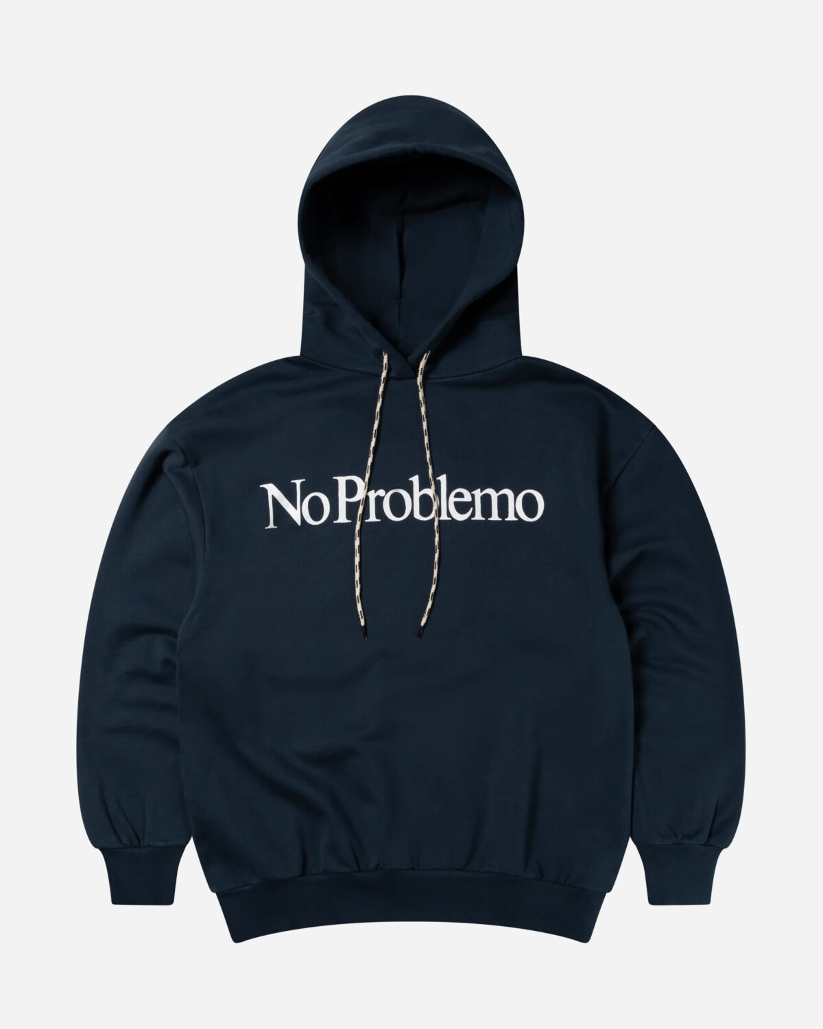 SUDADERA NO PROBLEMO NAVY CAPUCHA MADRID REBAJAS