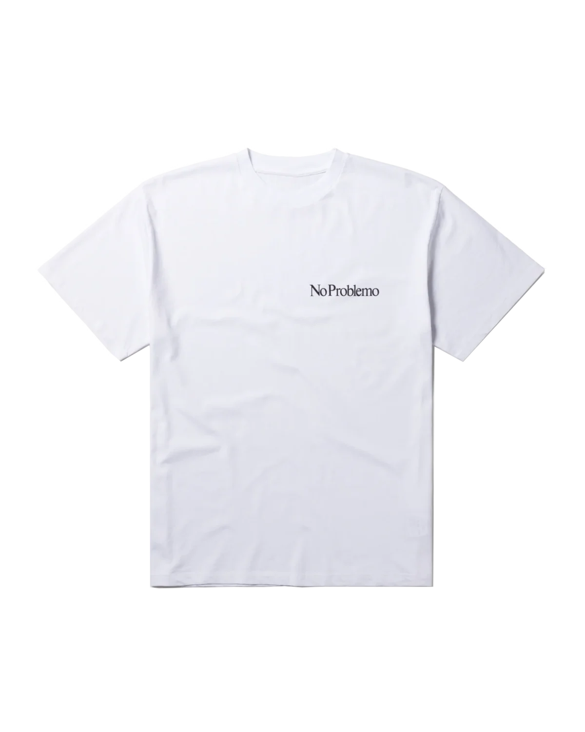 CAMISETA NO PROBLEMO NEGRO LOGO PECHO MADRID