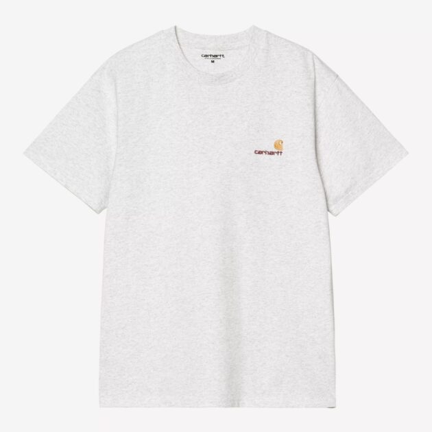 CAMISETA CARHARTT NEGRA LOGO BORDADO PECHO
