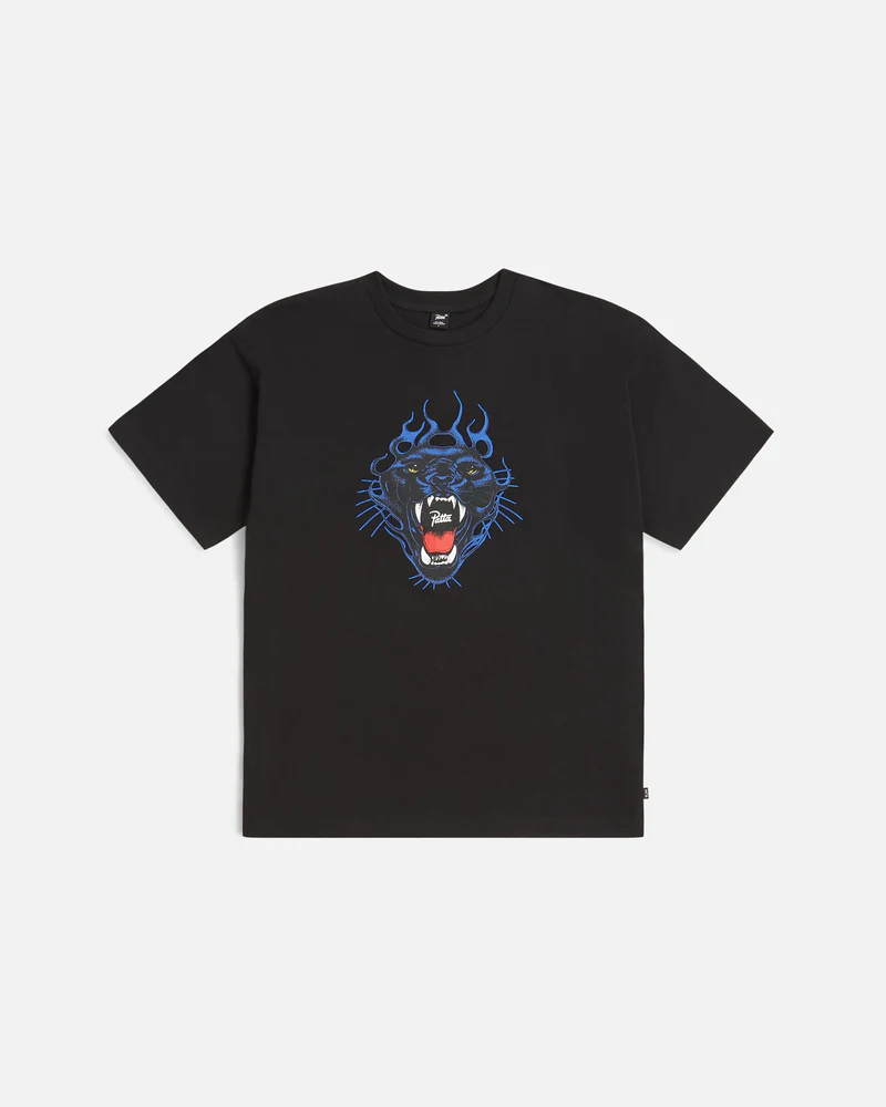 Patta Camiseta Fire Panther T-Shirt (Black)