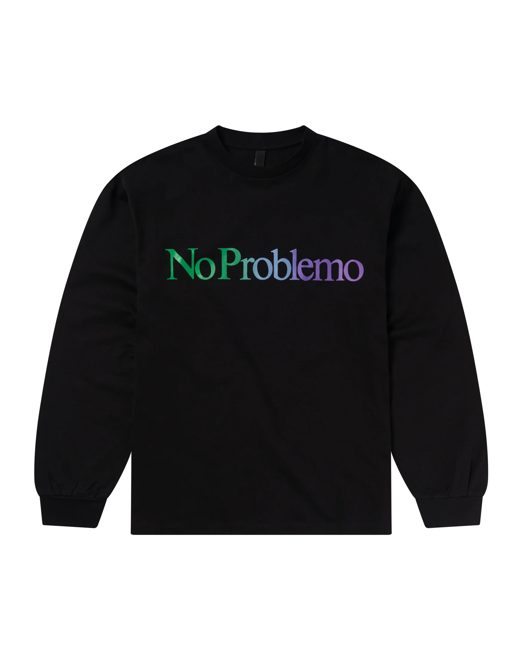 CAMISETA NO PROBLEMO NEGRO LOGO PECHO MADRID