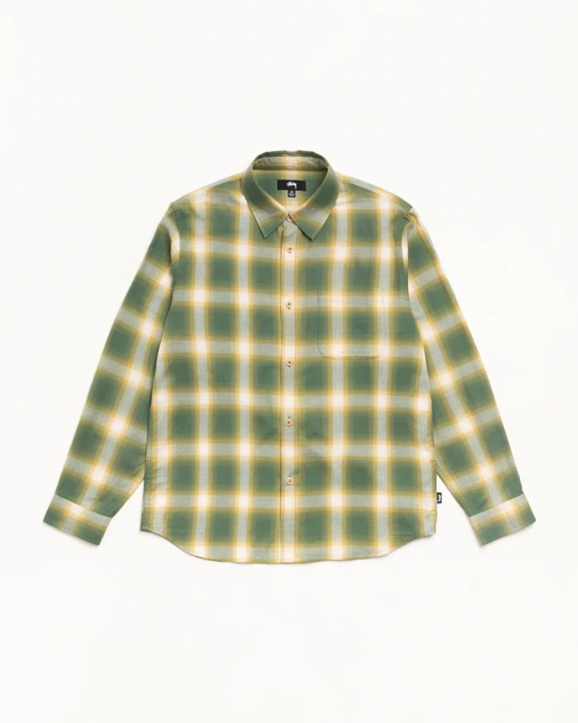 STUSSY CAMISA DE CUADROS OMBRE