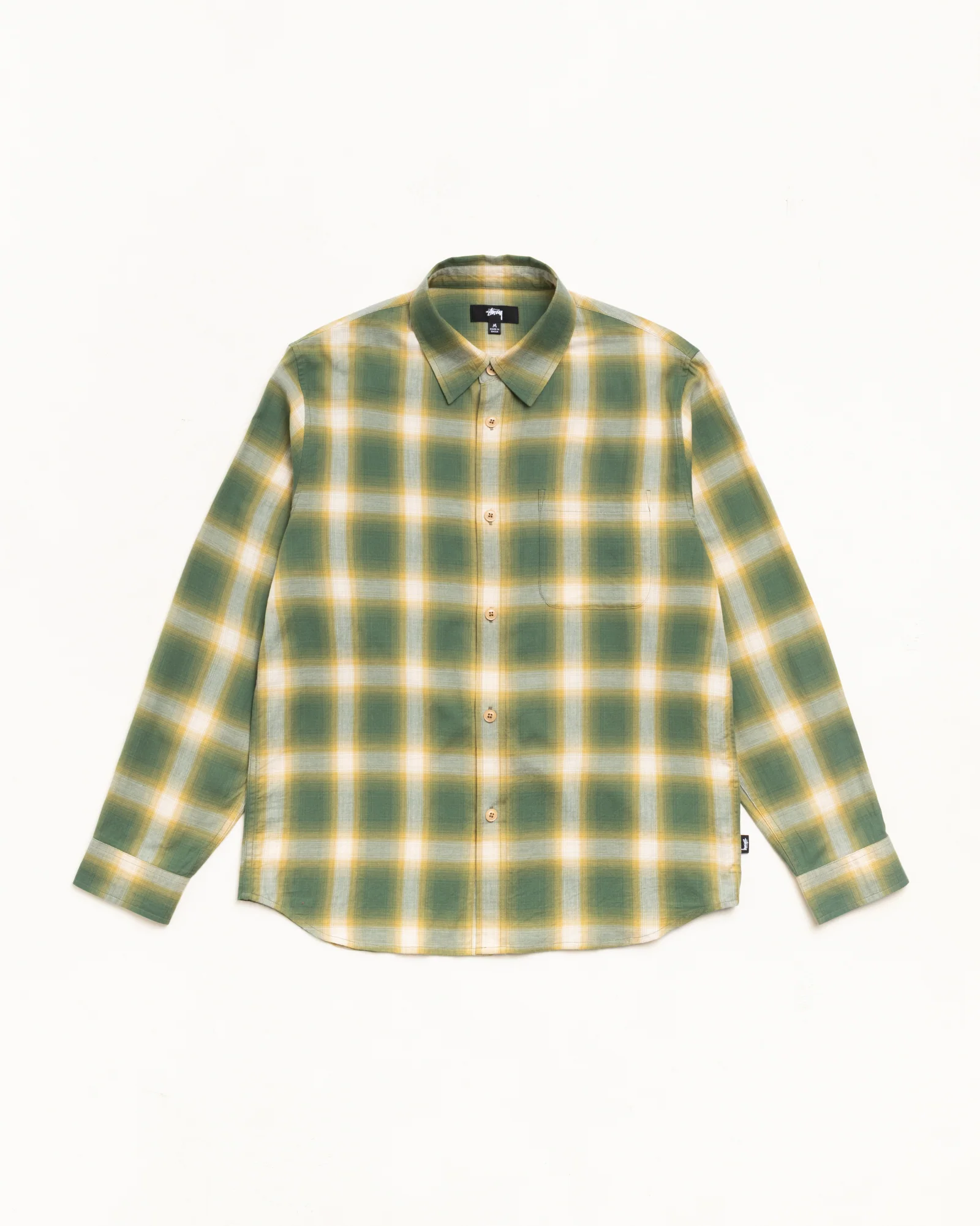 STUSSY CAMISA DE CUADROS OMBRE