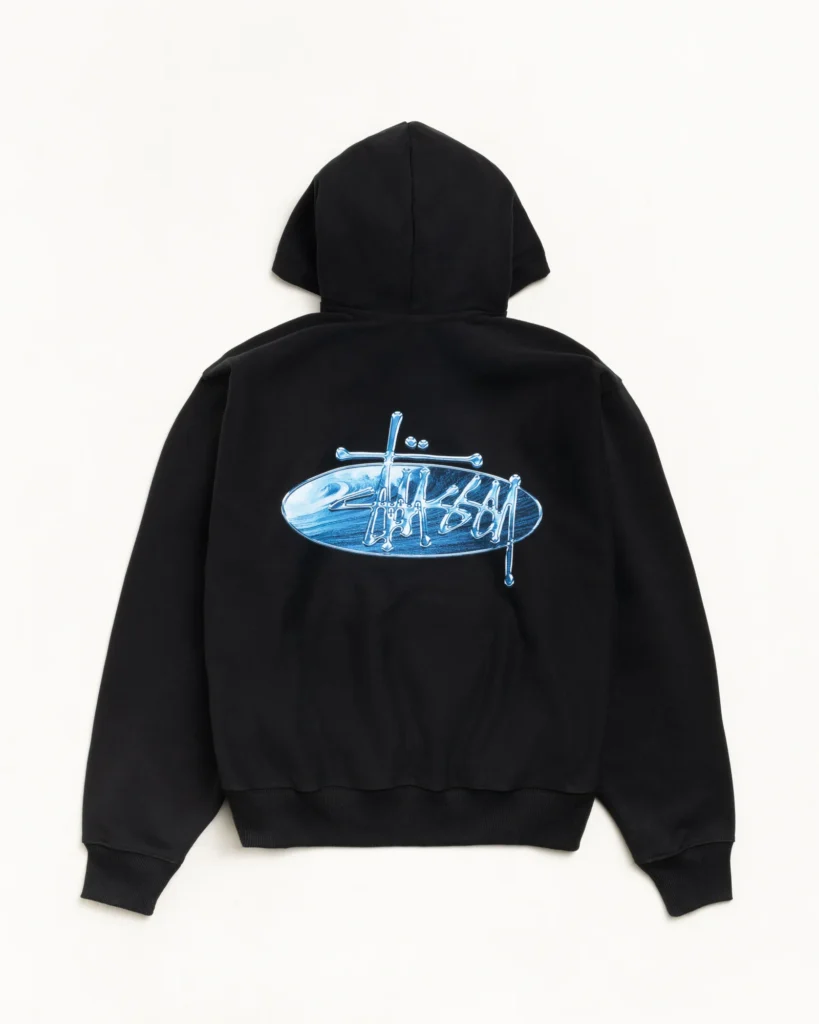 SUDADERA STUSSY WAVE OVAL HOODIE