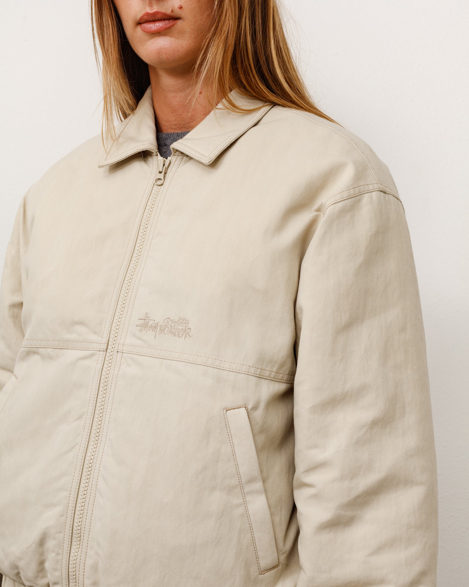 CHAQUETA STUSSY NYCO COLLARED WORK JACKET COMPRAR STUSSY ASTURIAS
