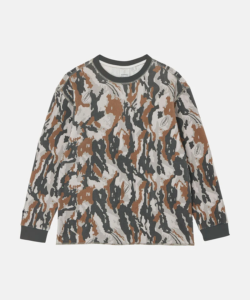 GRAMICCI CAMISETA WAFFLE MANGA LARGA