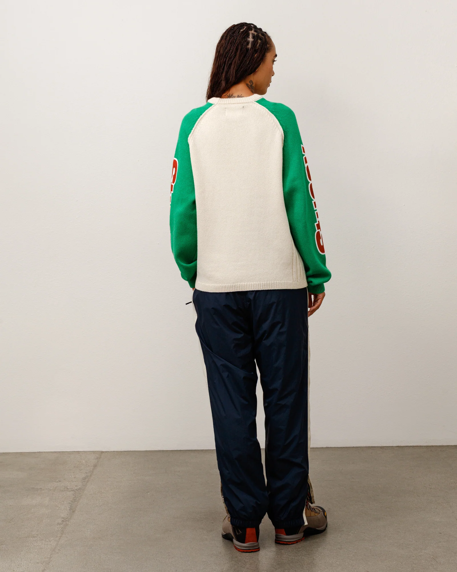 STUSSY JERSEY TWO TONE RAGLAN
