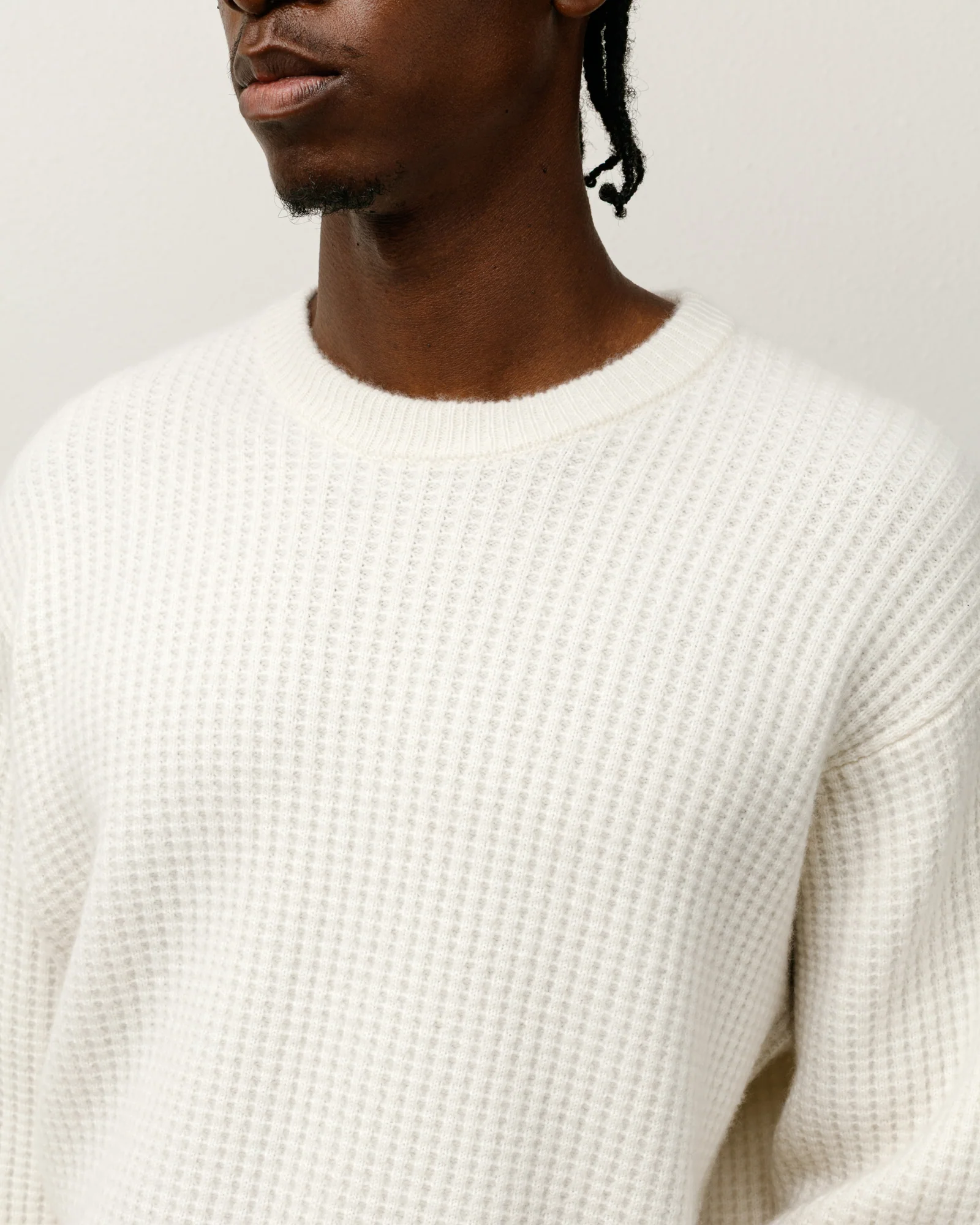 STUSSY JERSEY WAFFLE CASHMERE