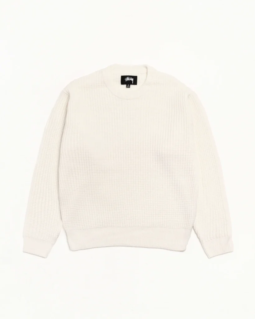 STUSSY JERSEY WAFFLE CASHMERE